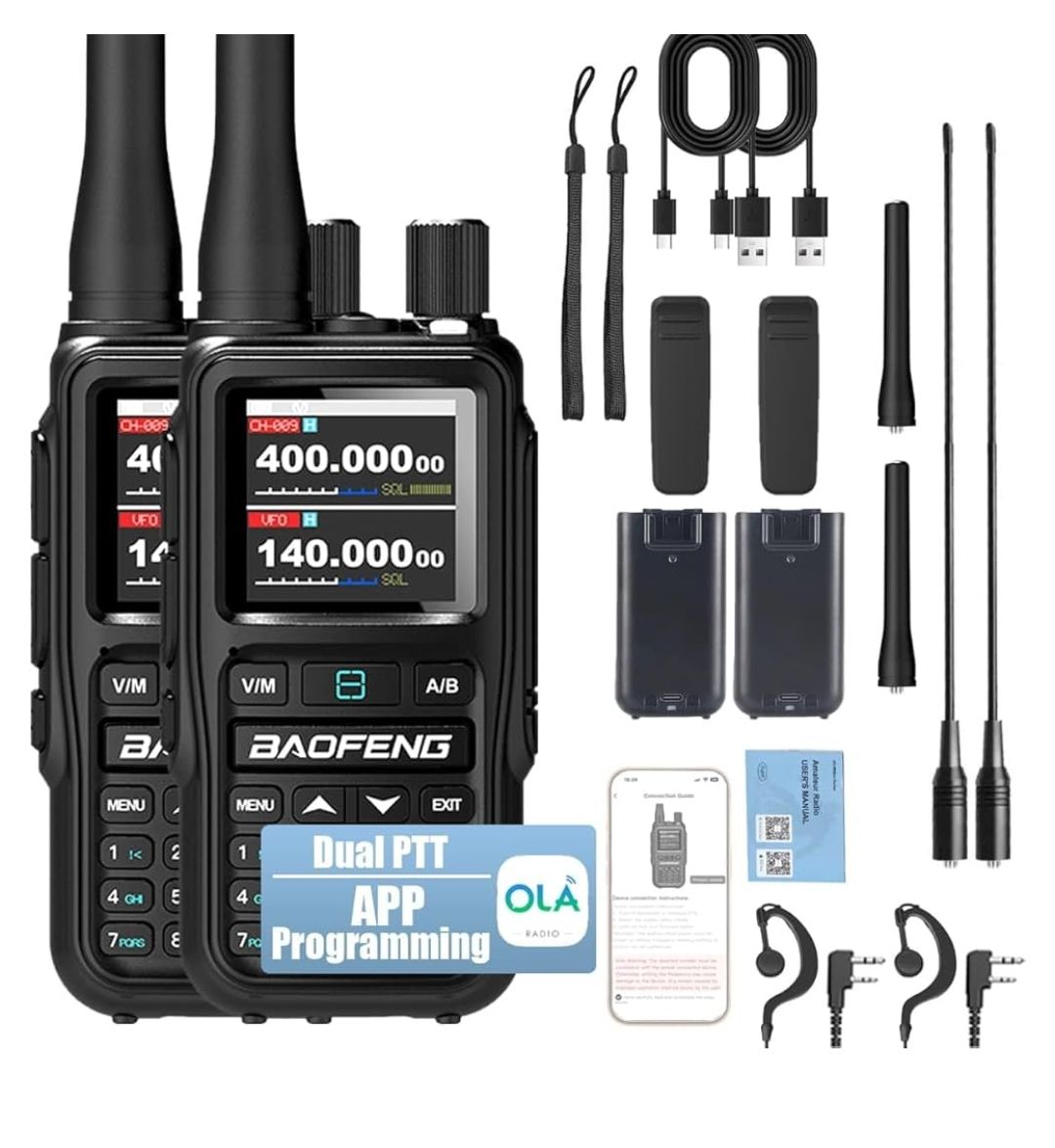 BAOFENG UV-5R Mini Radio de Mano 2 unidades