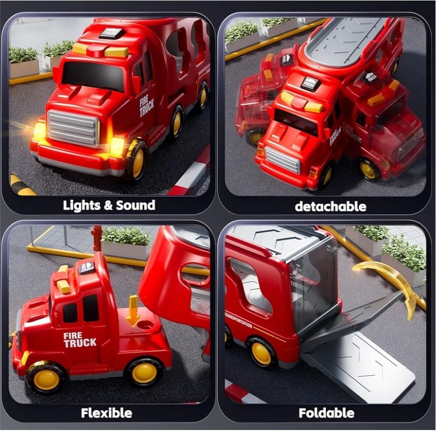 KIZONLY camión de bomberos 