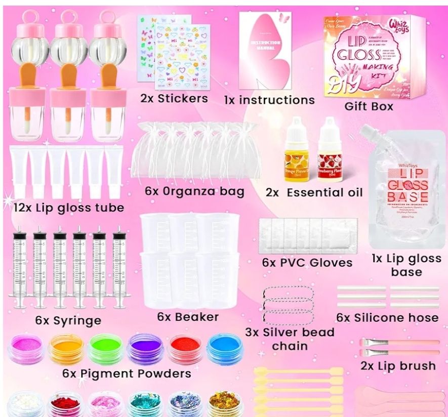 Kit de fabricación de brillo de labios