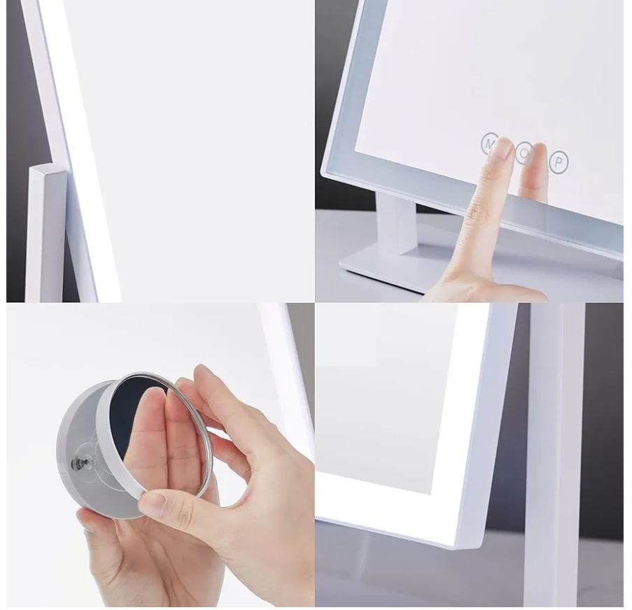 HIEEY Espejo de maquillaje iluminado