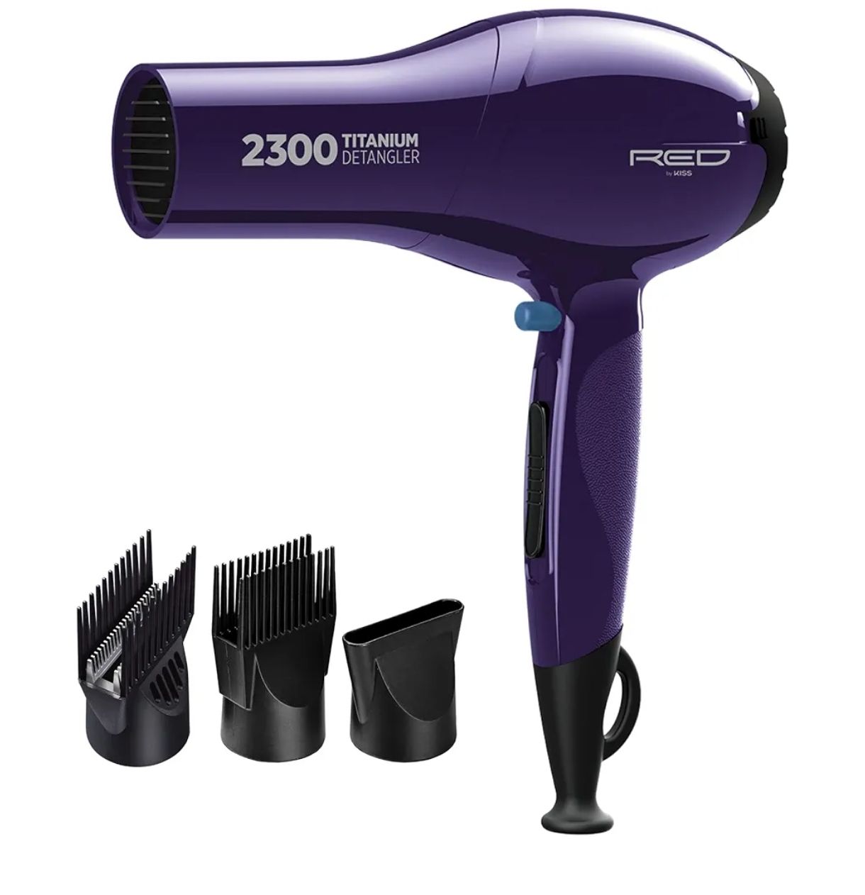 Secadora para cabello Red by Kiss Titanium 