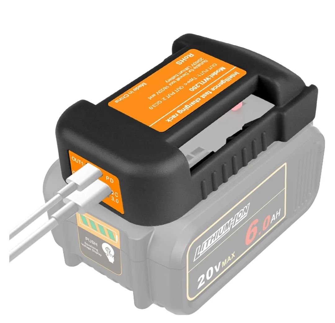 Paquete de 2 adaptadores de cargador USB 