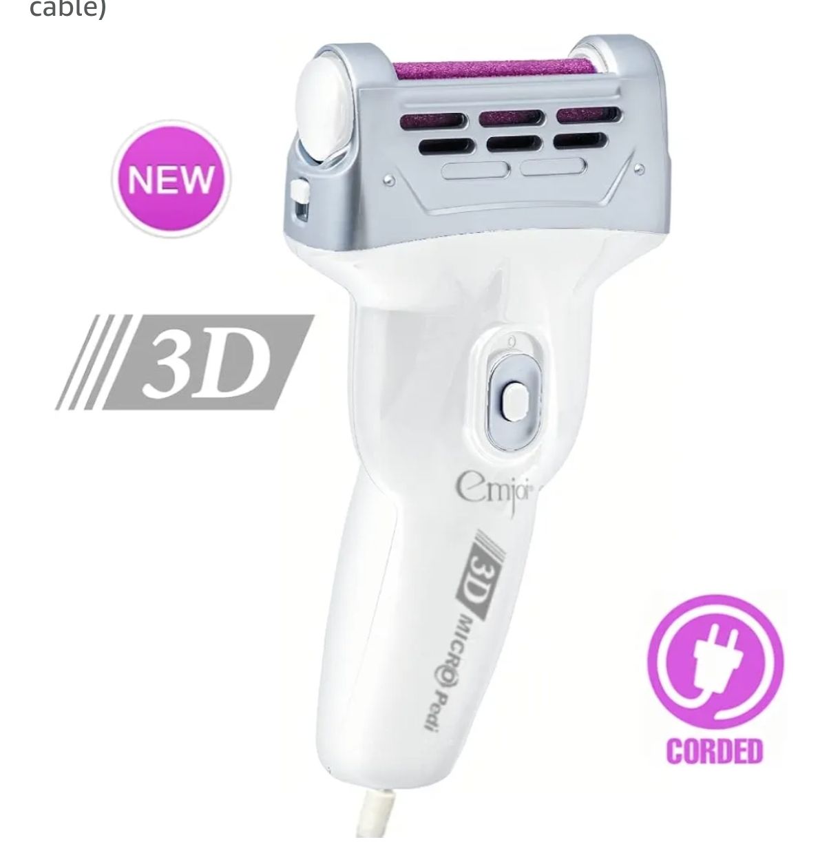 Emjoi Micro-Pedi - Removedor de callos 3D