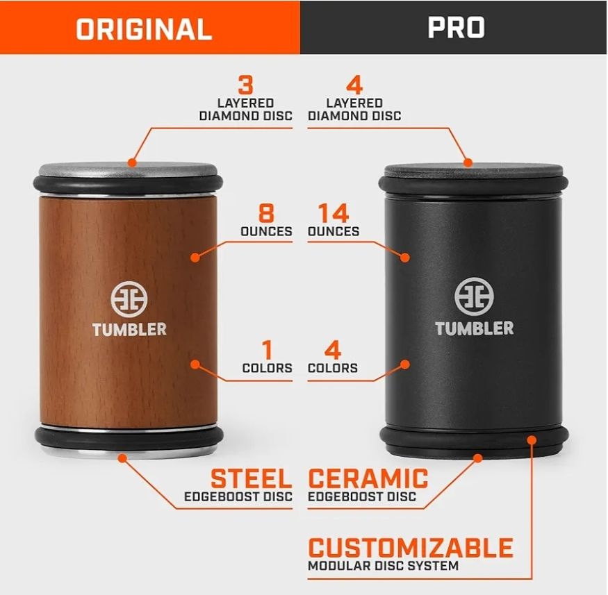 Tumbler Rolling Knife Sharpener pro 