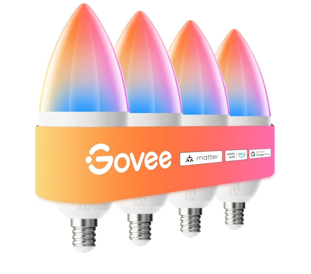 Govee Bombilla LED E12 4 pz