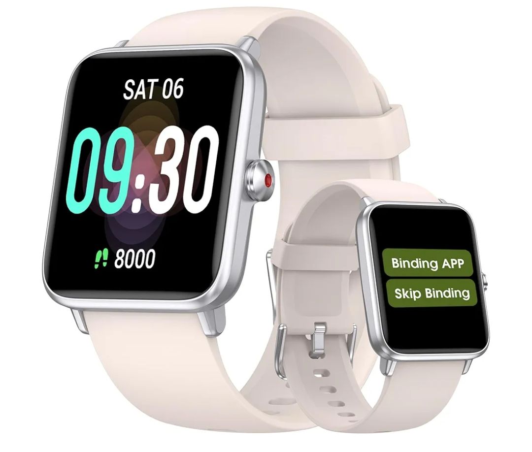 Pautios - Reloj de podómetro para personas mayores