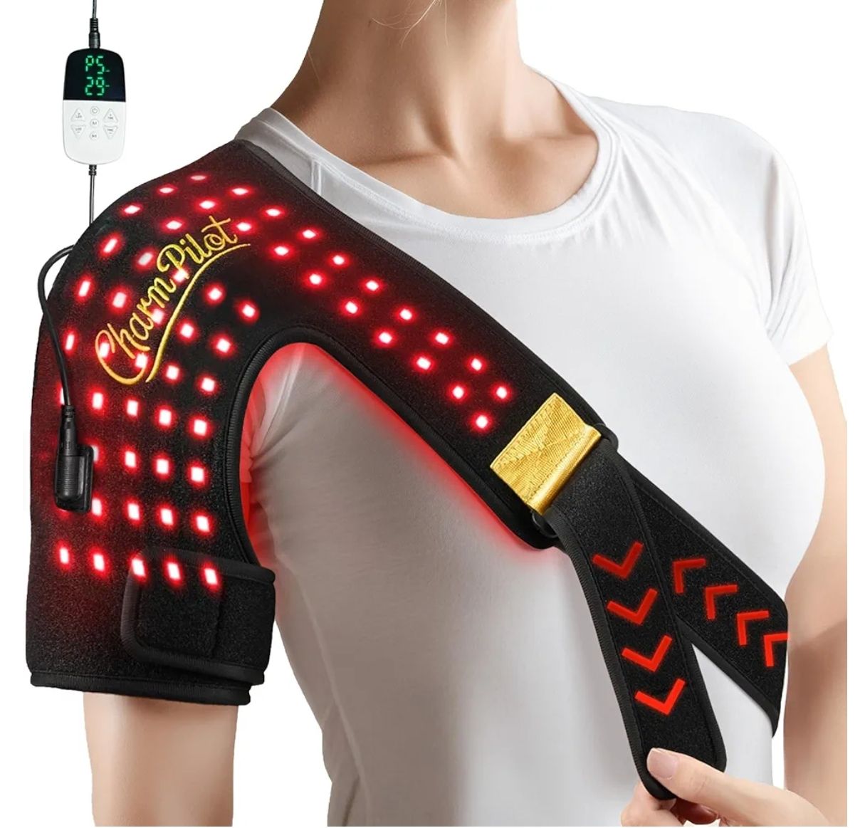 charmPilot Terapia de luz roja para hombrera