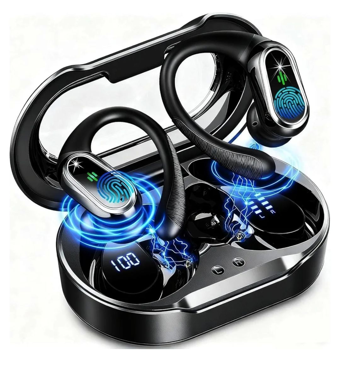 Rolosar - Auriculares Bluetooth inalámbricos deportivos