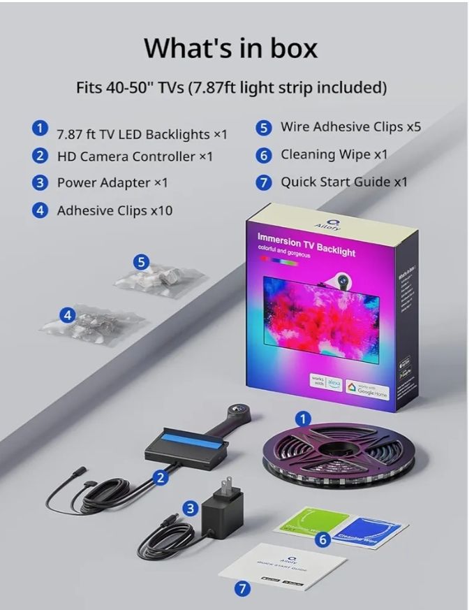 Ailofy - Retroiluminación de TV