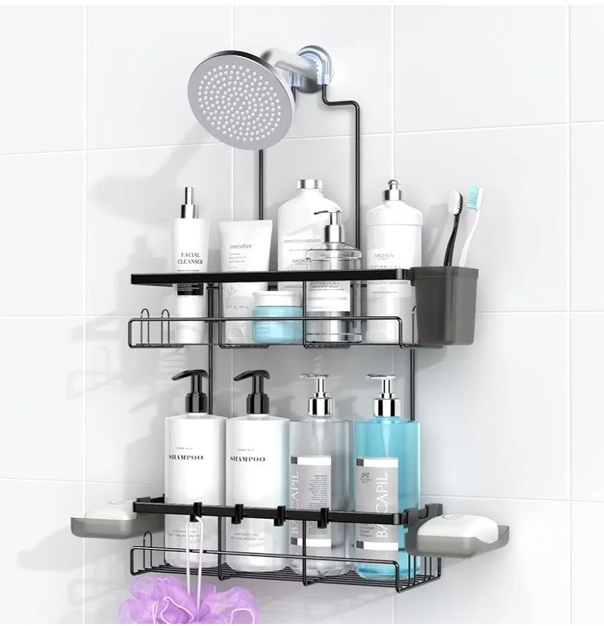 AKTECKE - Organizador colgante de baño