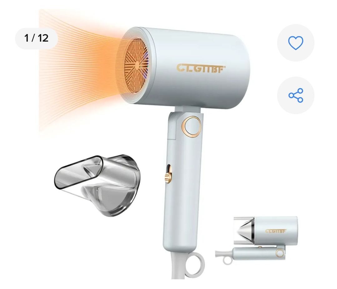 Secador de pelo portátil 