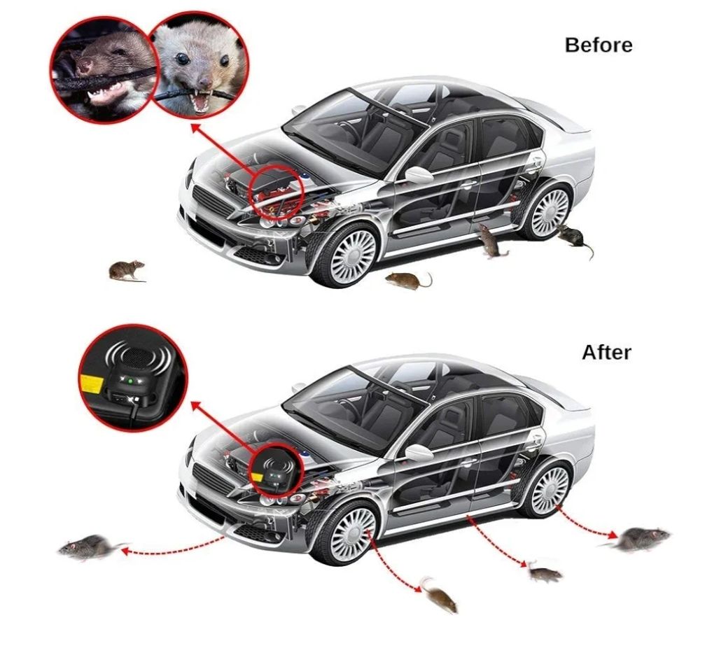 Loraffe - Repelente de ratas para coches