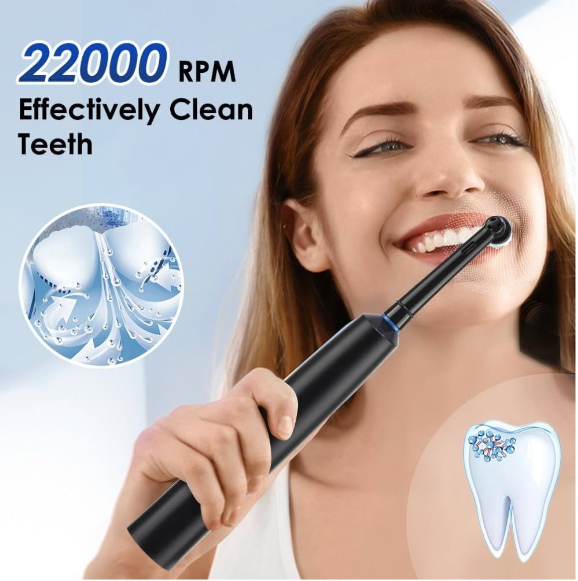 Cepillo de dientes eléctrico giratorio