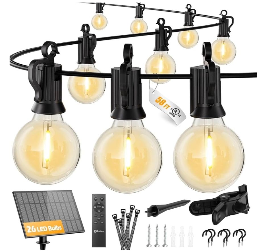 Brightown Cadena de luces solares