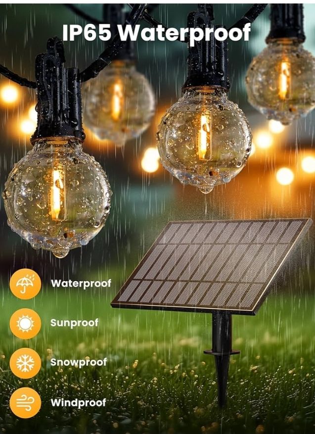 Brightown Cadena de luces solares