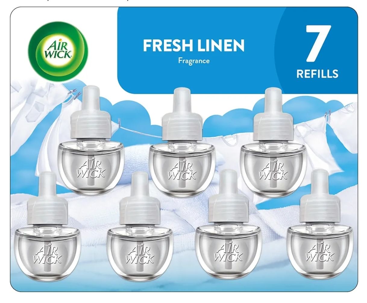 Air Wick Recambio de aceite lino fresco,