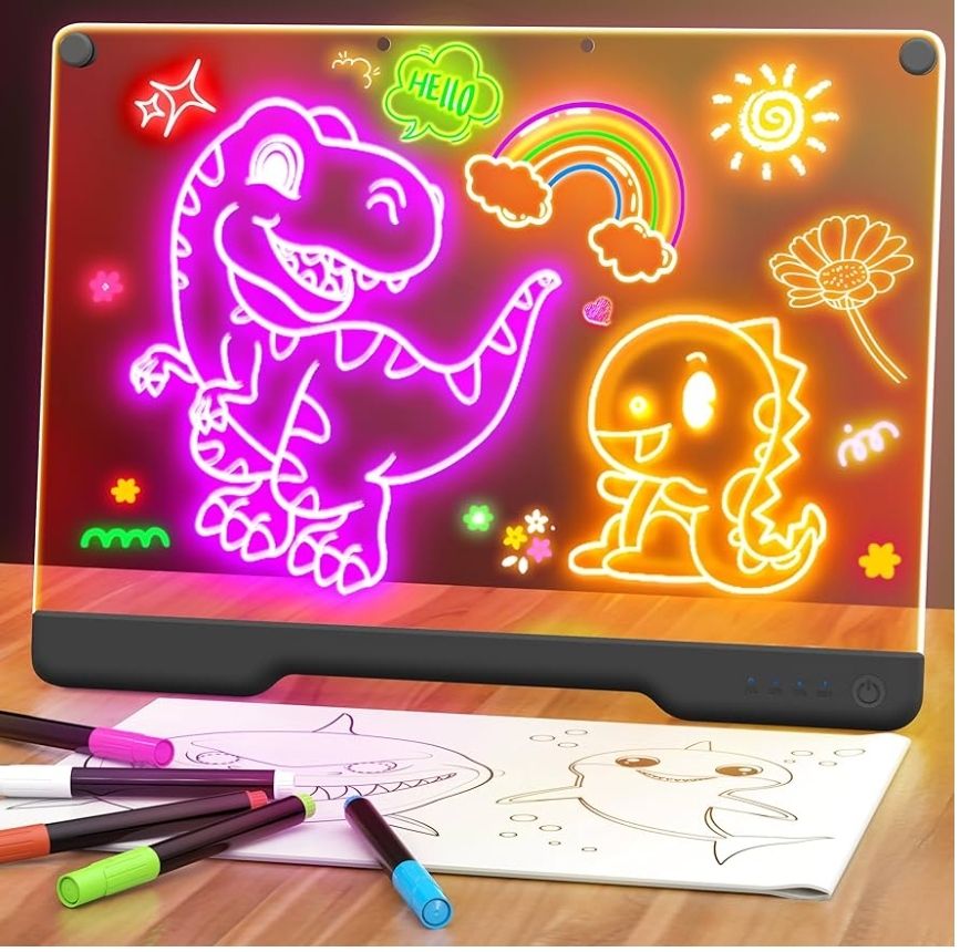 Tablero de dibujo LED recargable