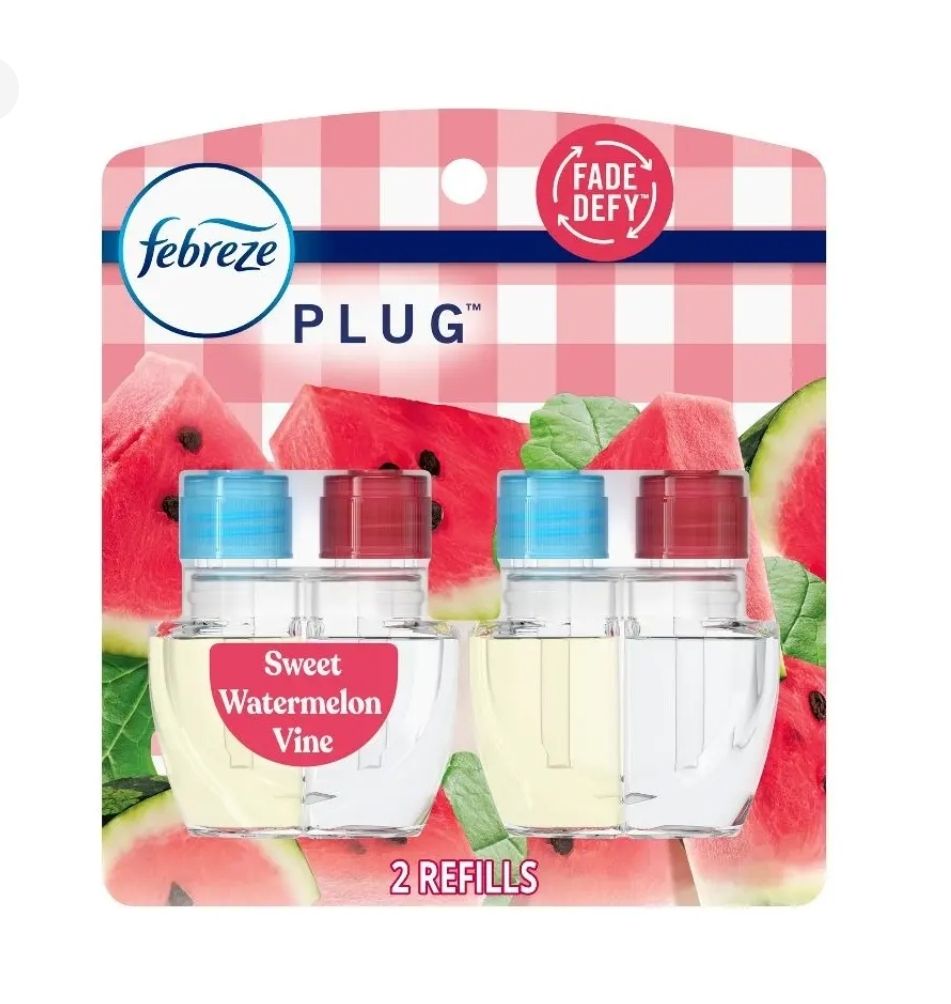 Duo Febreze plug aromatizantes Sweet Watermelon