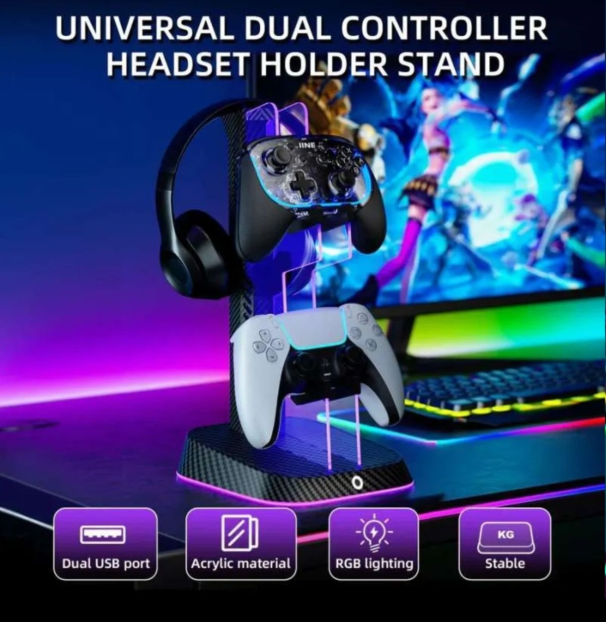 IINE-Soporte Universal para auriculares