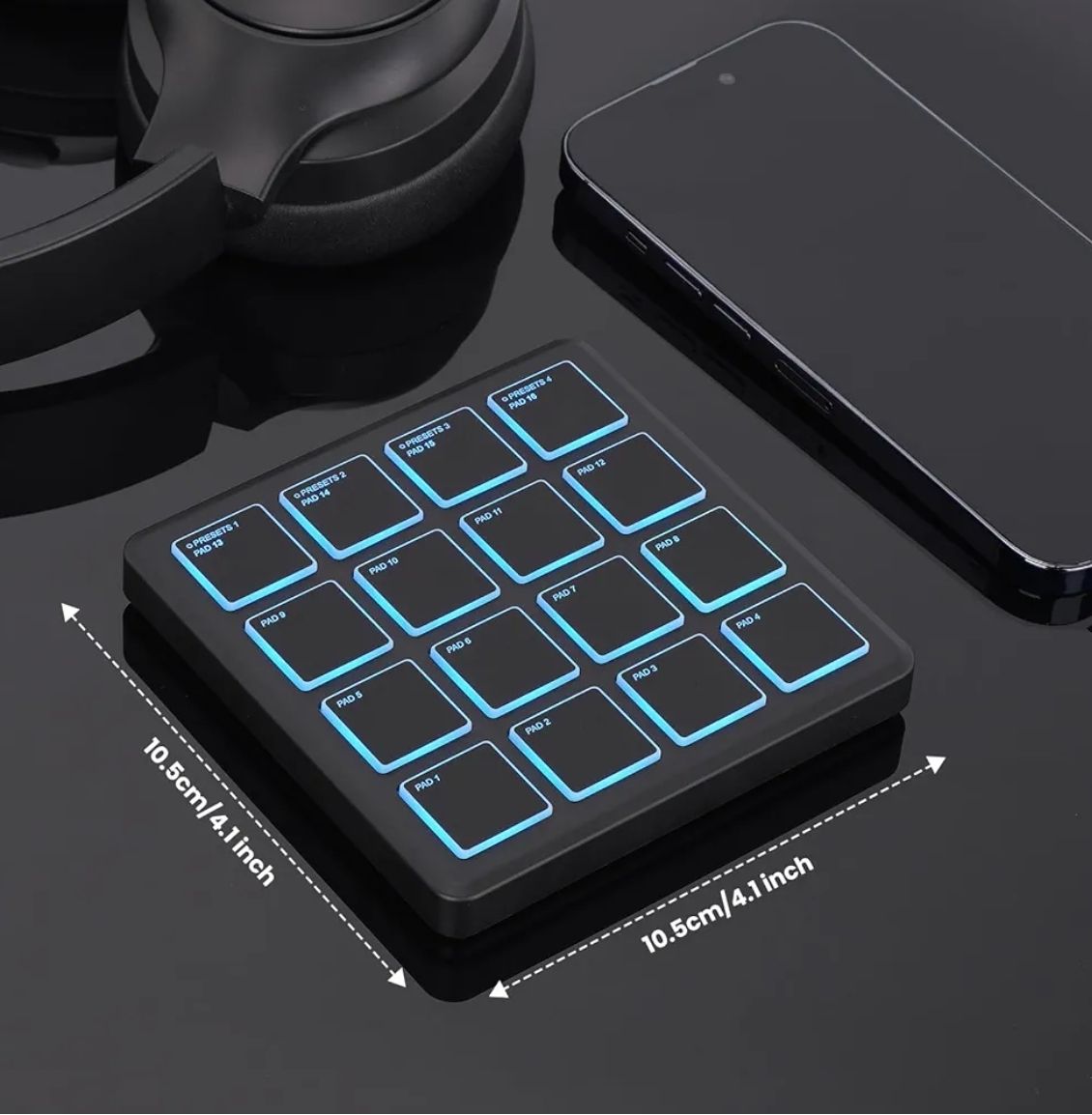 M-VAVE - Almohadillas para Oreja MIDI Inalámbricas