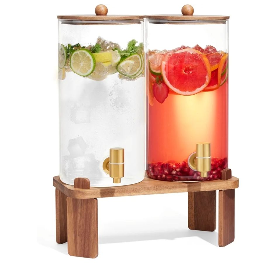 2 dispensadores de bebidas 