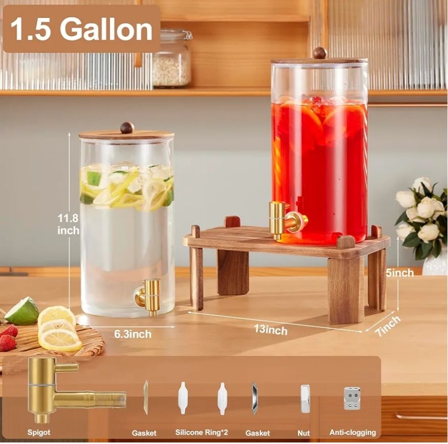 2 dispensadores de bebidas 