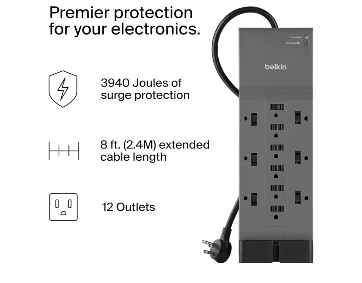 Belkin - Supresor de Picos de Corriente 