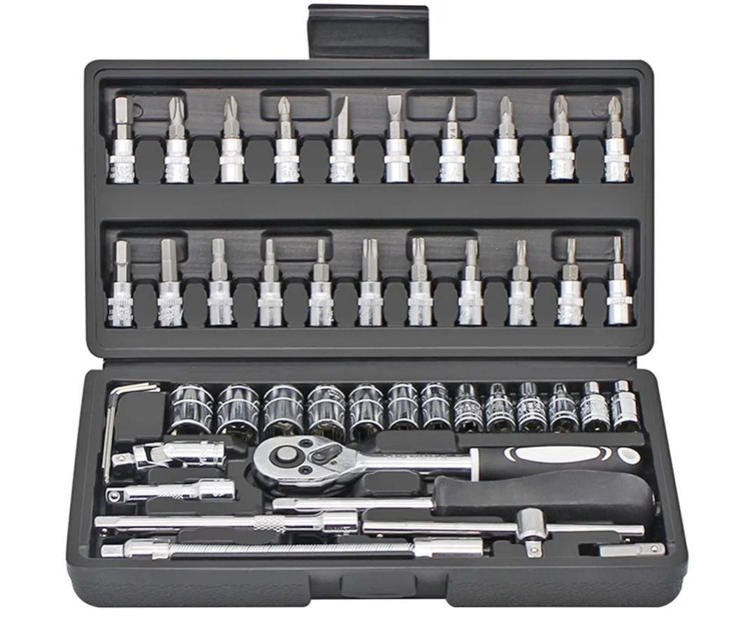 Caja de herramientas, 46 Uds