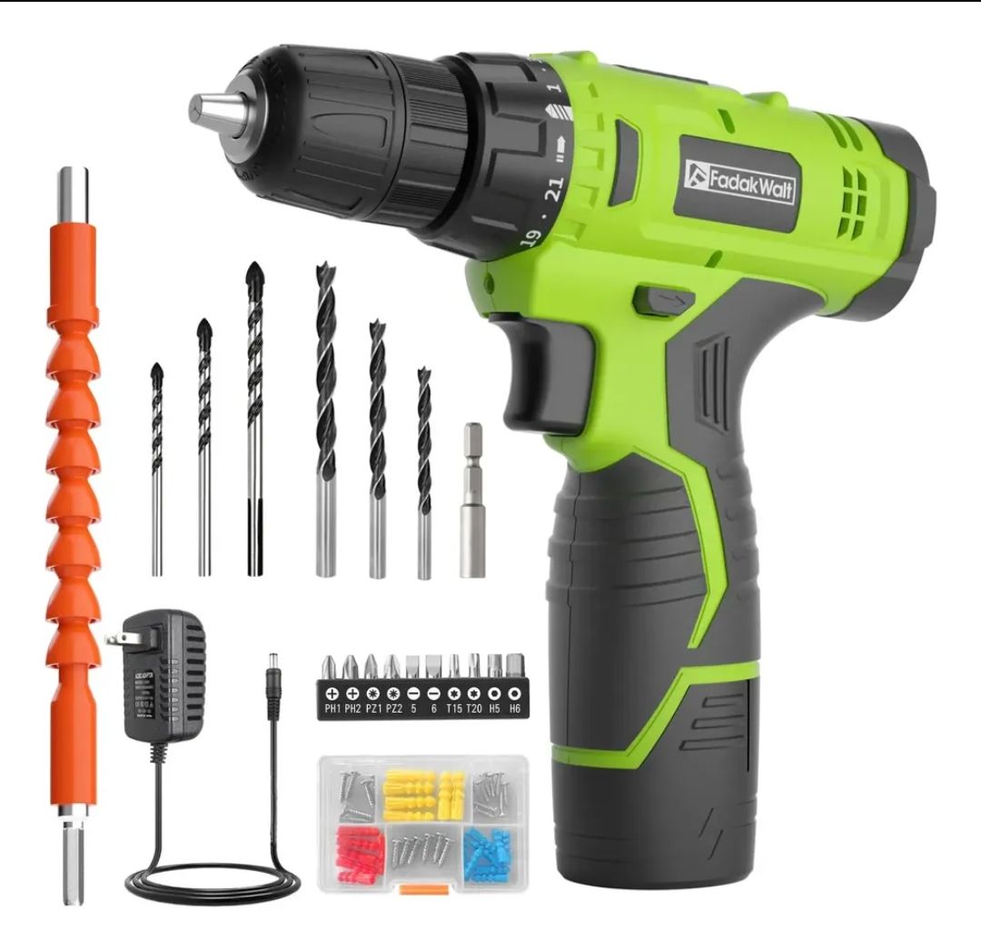Juego de taladro inalambrico 12V