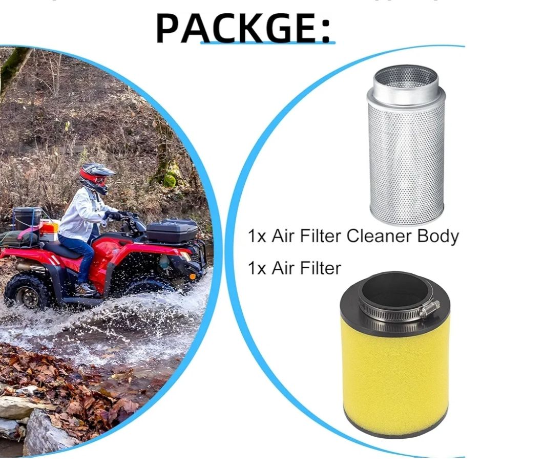 Filtro de aire y cuerpo limpiador guía para Honda