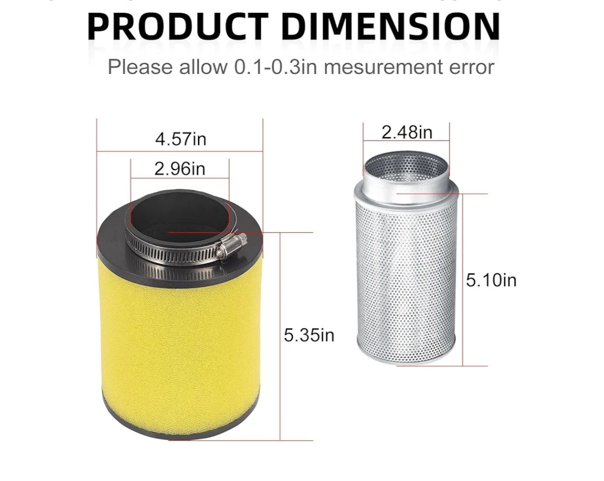 Filtro de aire y cuerpo limpiador guía para Honda
