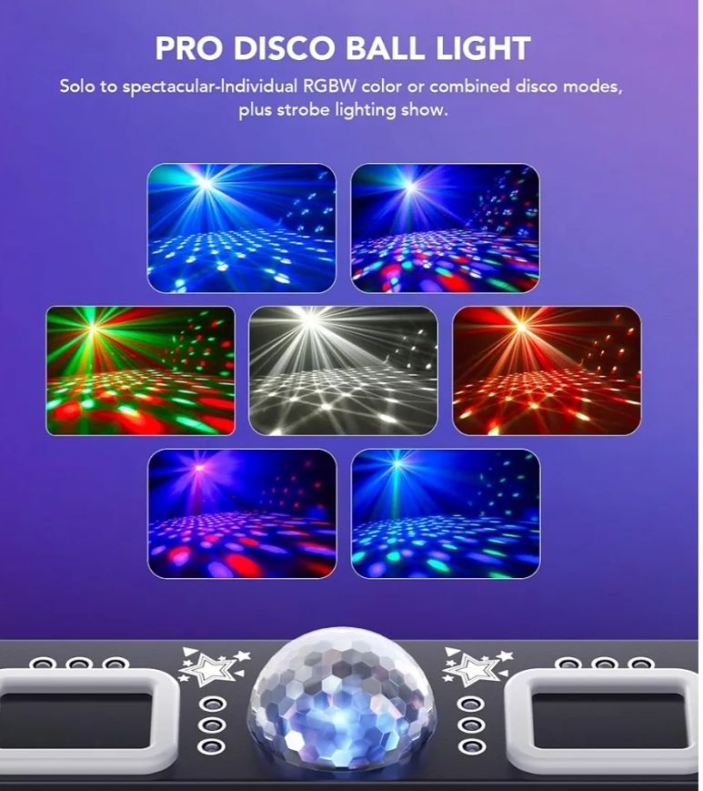 KeoBin - Luces de DJ para fiestas