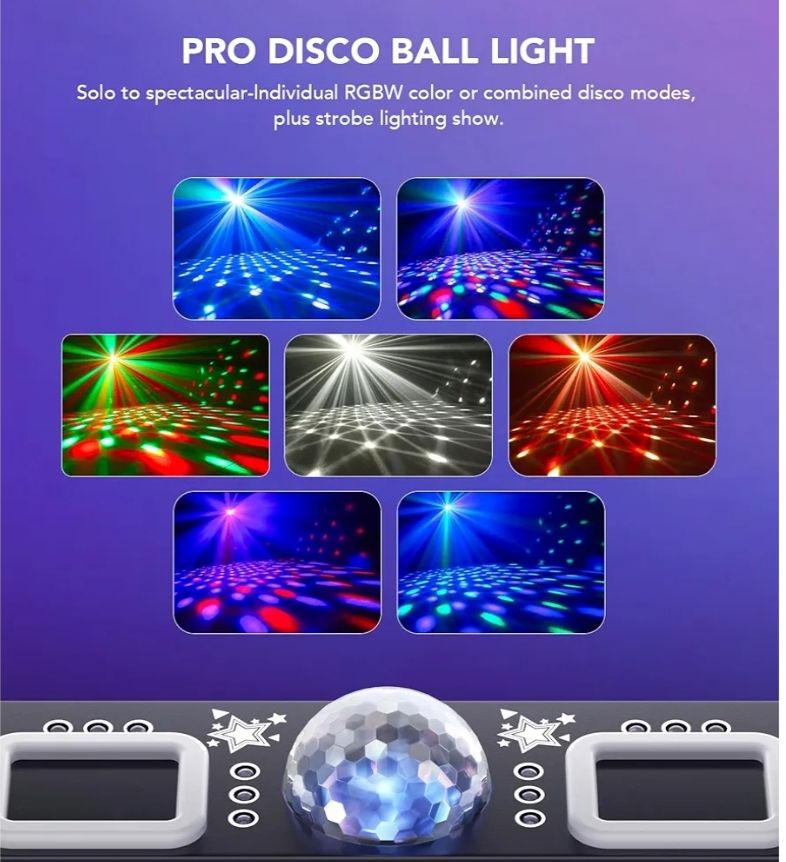 KeoBin - Luces de DJ para fiestas