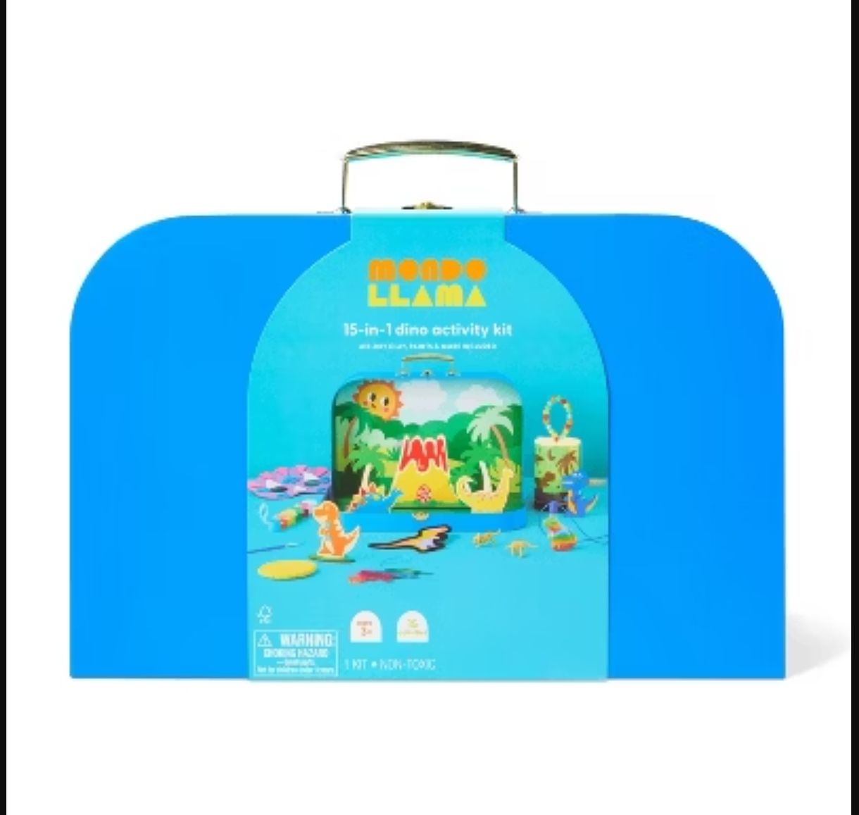 Estuche para kit de actividades de dinosaurios