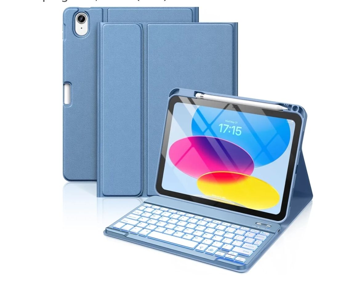 Hamile - Funda para iPad de 11ª generación con teclado