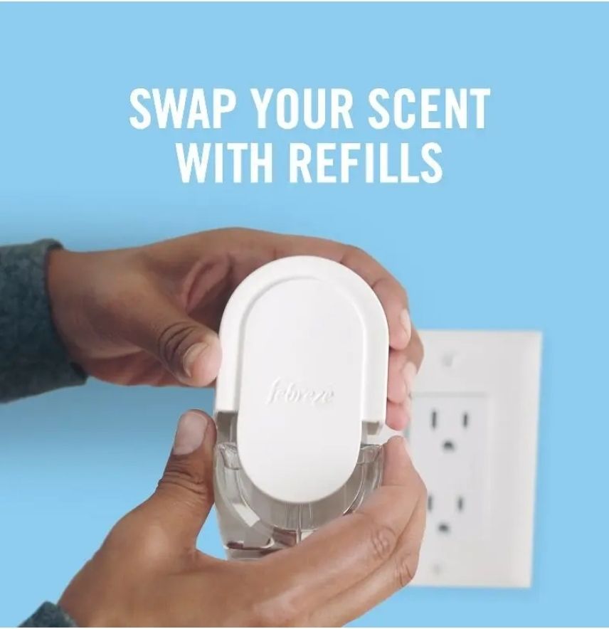 Repuesto Febreze Plug Fade Defy Linen & Sky 2 Unidades