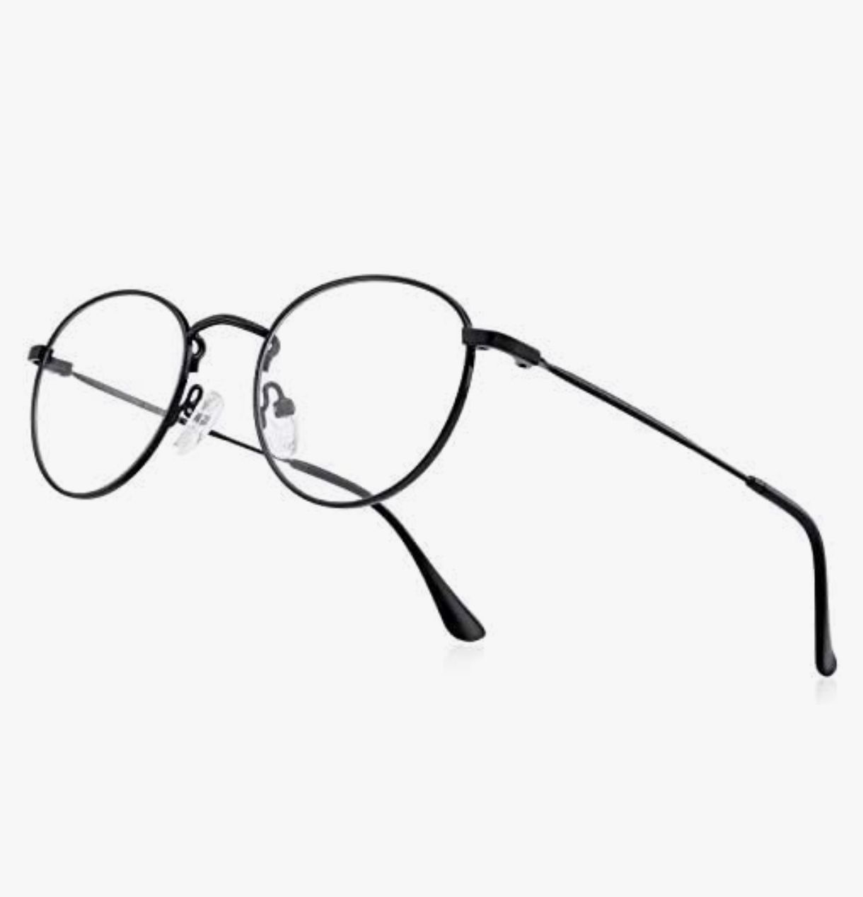 RBPILOT Gafas de lectura redondas pequeñas de metal