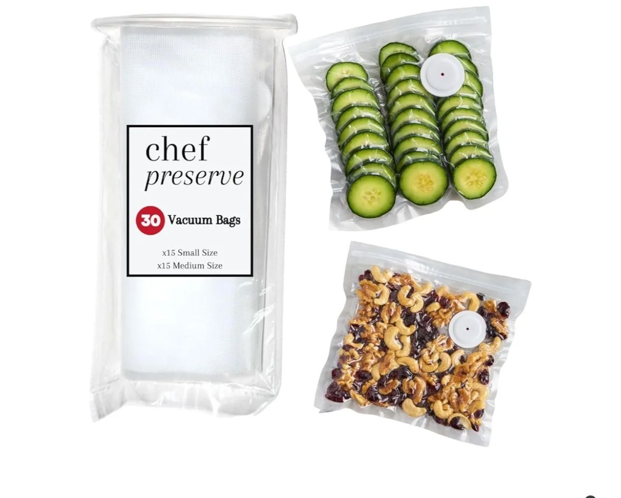 Chef Preserve Bolsas selladoras al vacío