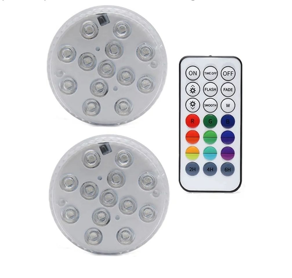 Luces LED para piscina RGB