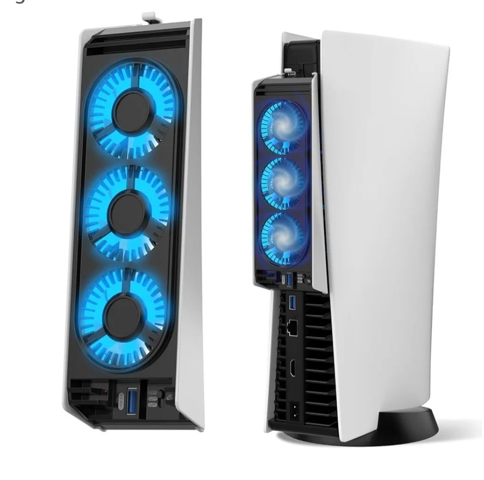 JUSPRO - Ventilador de enfriamiento para accesorios de PS5