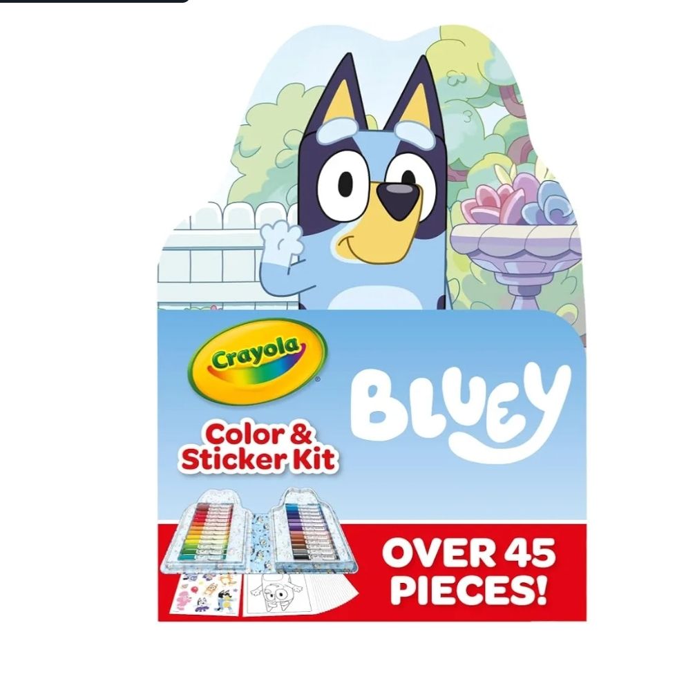 Crayola Bluey - Kit de arte para niños