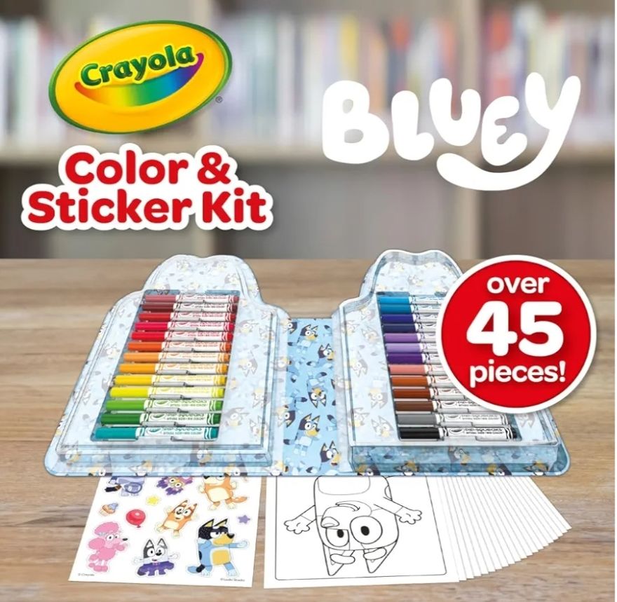 Crayola Bluey - Kit de arte para niños
