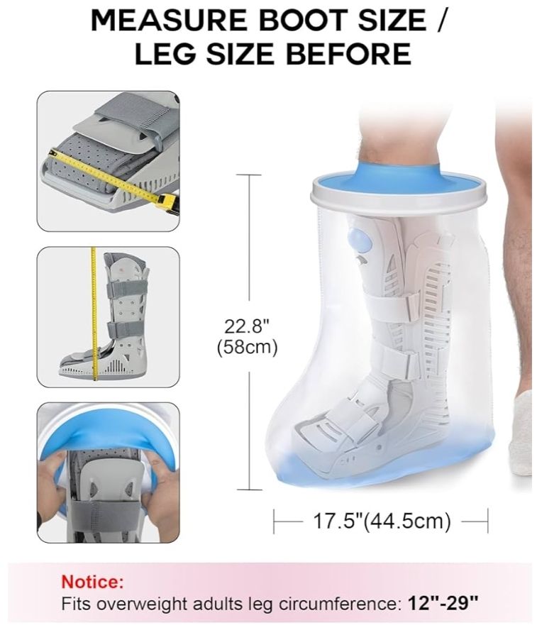 DNEOUXI - Funda impermeable de pierna 