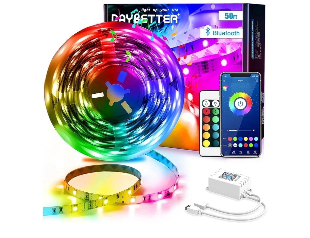 DAYBETTER Tira de luces LED de 15 m