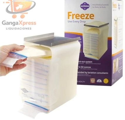  Almacenamiento y Congelación de Leche Materna Milkies Freeze de Fairhaven Health