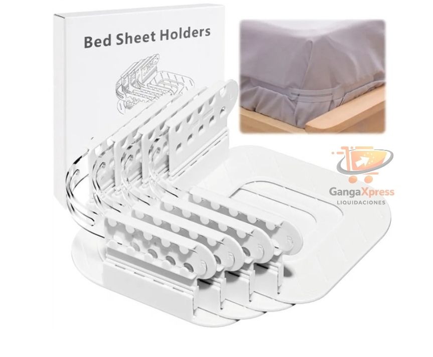 Hainue 4 Soportes para sábanas