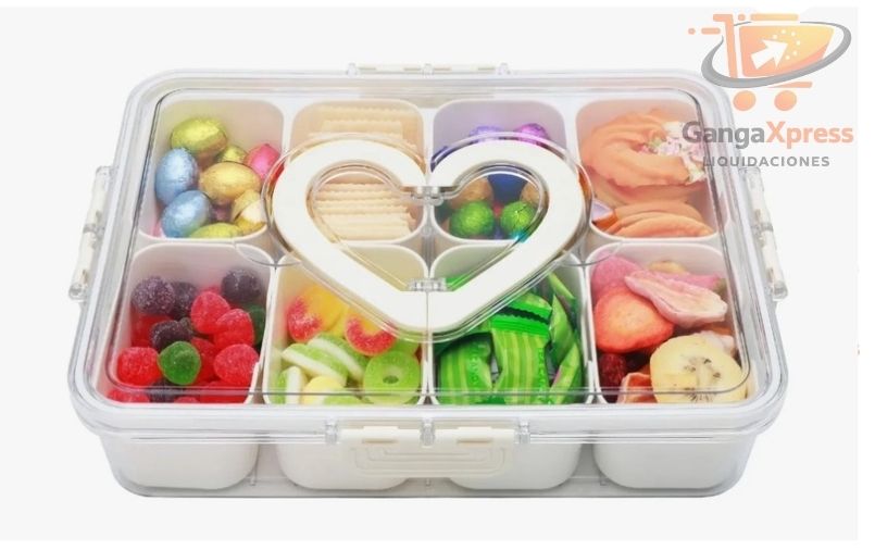 Caja de 8 compartimentos