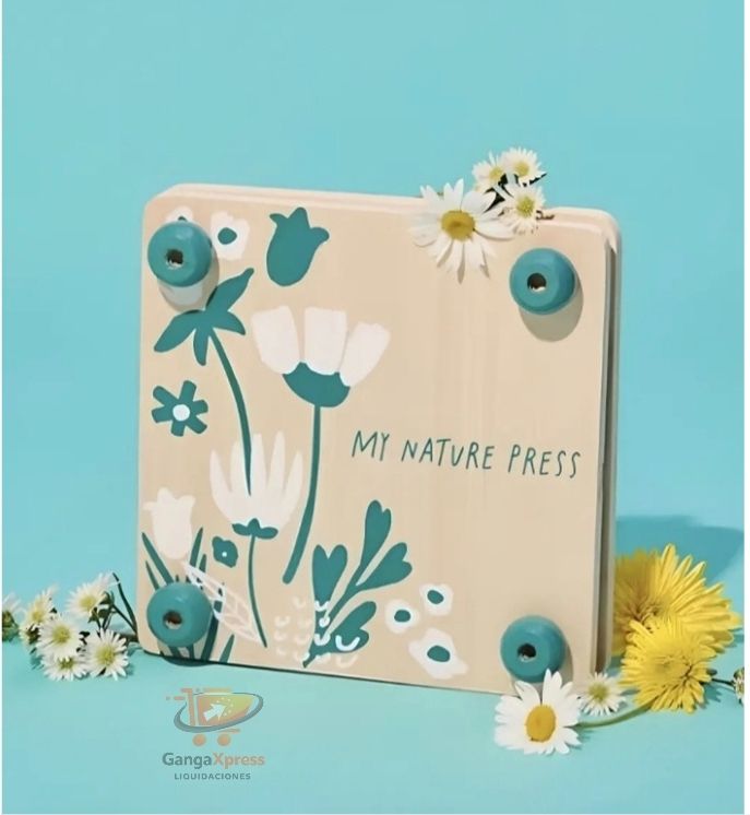 Prensa Para Flores Y Manualidades Nature Press