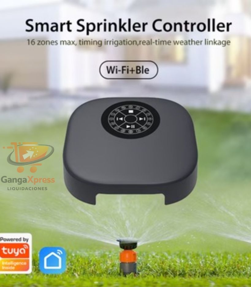 Controlador de riego Tuya Garden con temporizador