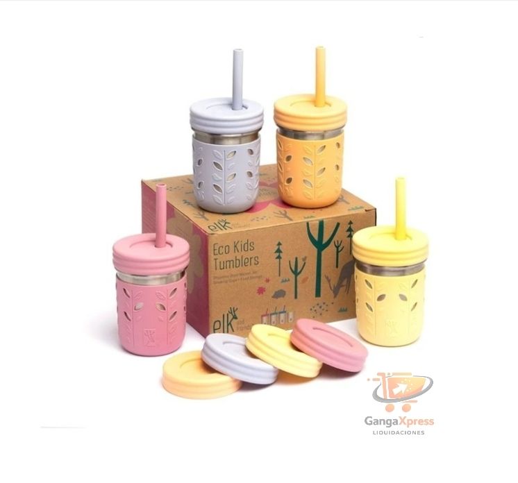 Elk and Friends - Vasos para beber de acero inoxidable